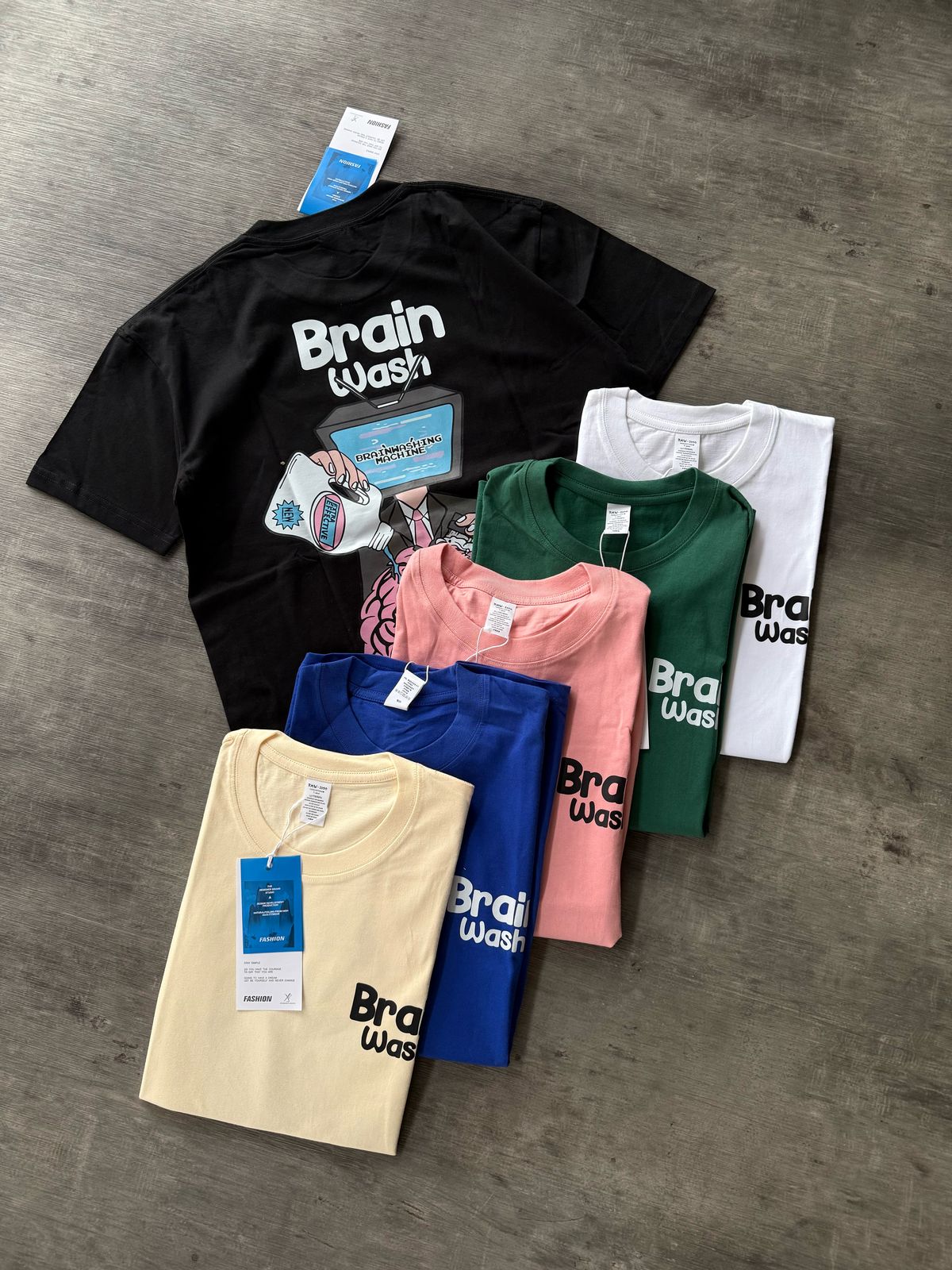 Fame Brain Wash Oversized Tee