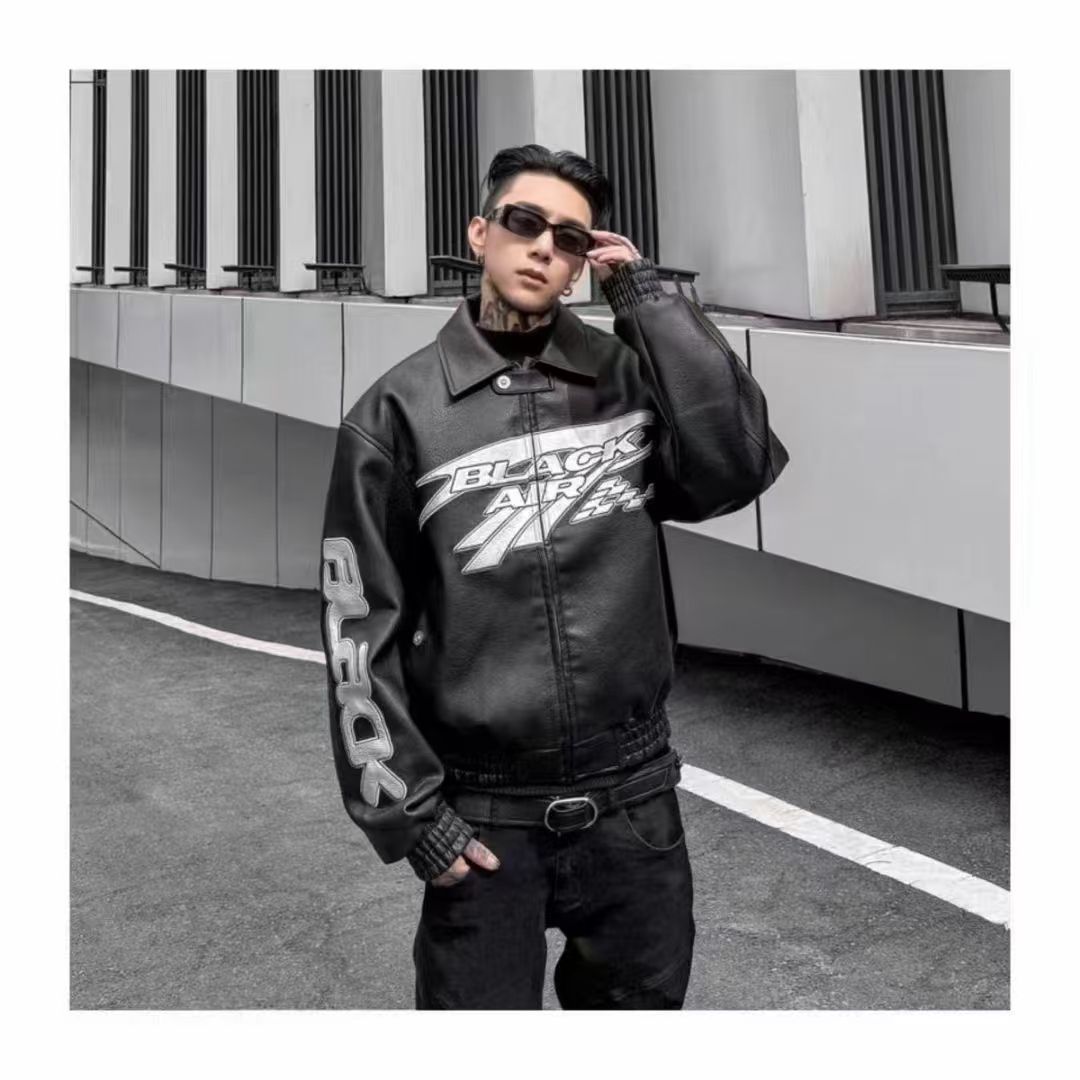 Fame Black Air Korean Jacket