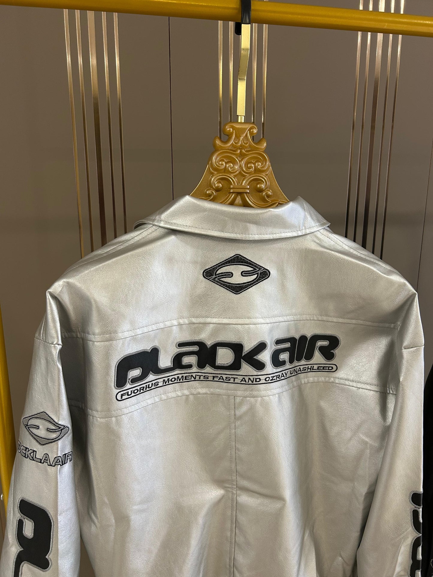 Fame Black Air Korean Jacket
