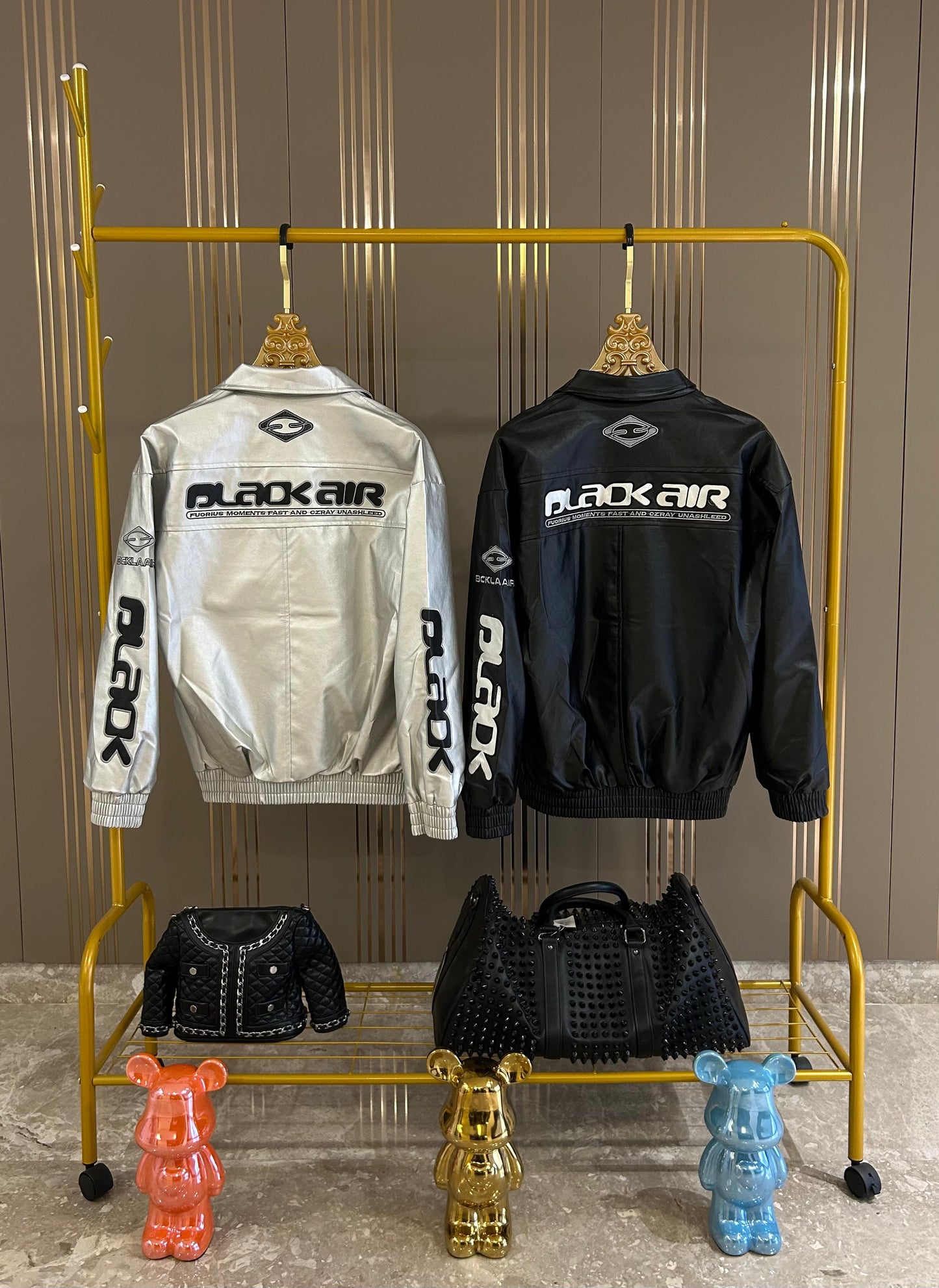 Fame Black Air Korean Jacket