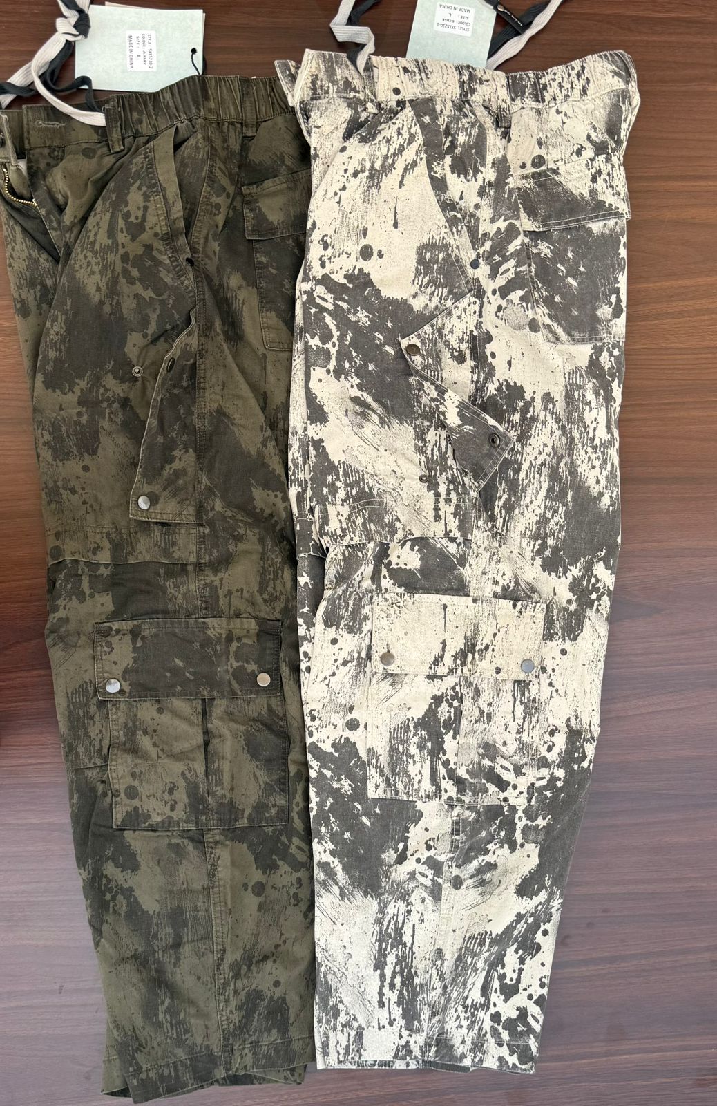 Fame Camo Baggy Cargo