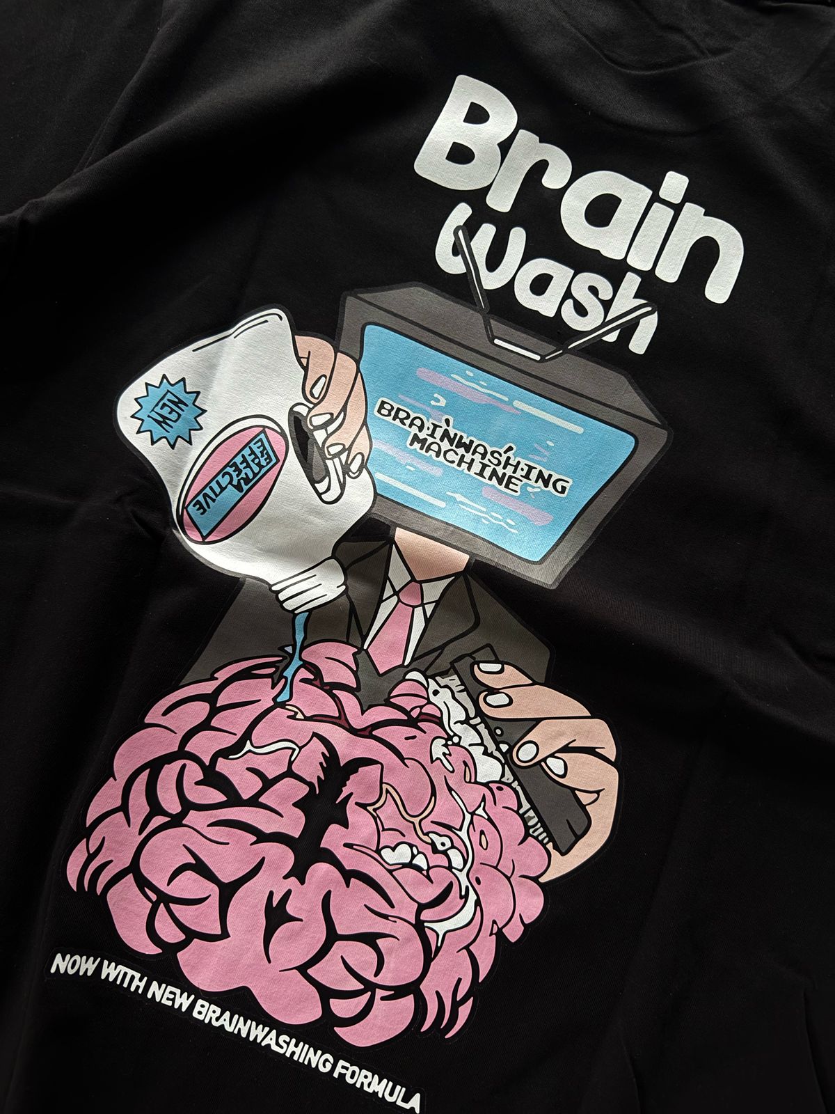 Fame Brain Wash Oversized Tee